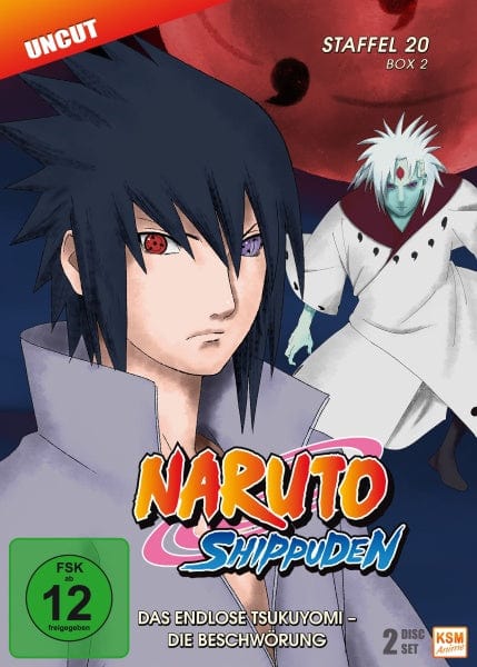 KSM Anime DVD Naruto Shippuden - Das endlose Tsukuyomi - Die Beschwörung - Staffel 20.2 - Episode 642-651 (2 DVDs)