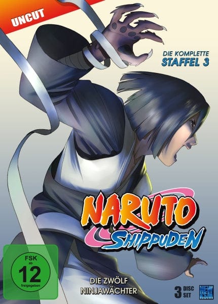 KSM Anime DVD Naruto Shippuden - Die zwölf Ninjawächter - Staffel 03: Folge 274-291 (3 DVDs)