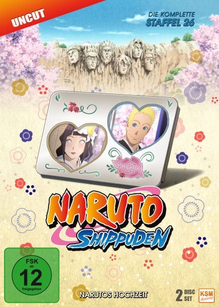 KSM Anime DVD Naruto Shippuden - Narutos Hochzeit - Staffel 26: Episode 714-720 (2 DVDs)