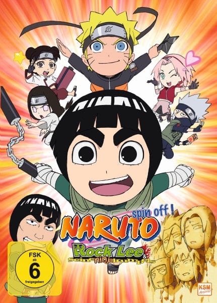 KSM Anime DVD Naruto Spin - Off! Rock Lee und seine Ninja Kumpels - Volume 01 - Episode 01-13 (Sammelschuber) (3 DVDs)