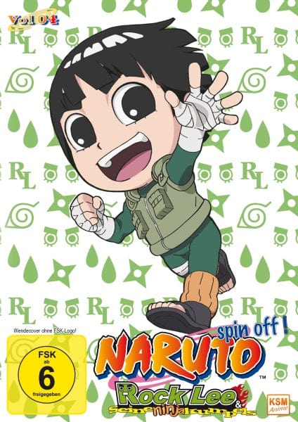 KSM Anime DVD Naruto Spin - Off! Rock Lee und seine Ninja Kumpels - Volume 04: Episode 40-51 (3 DVDs)