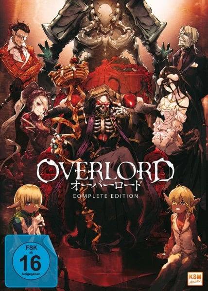 KSM Anime DVD Overlord - Complete Edition - Staffel 1 (13 Episoden) (3 DVDs)