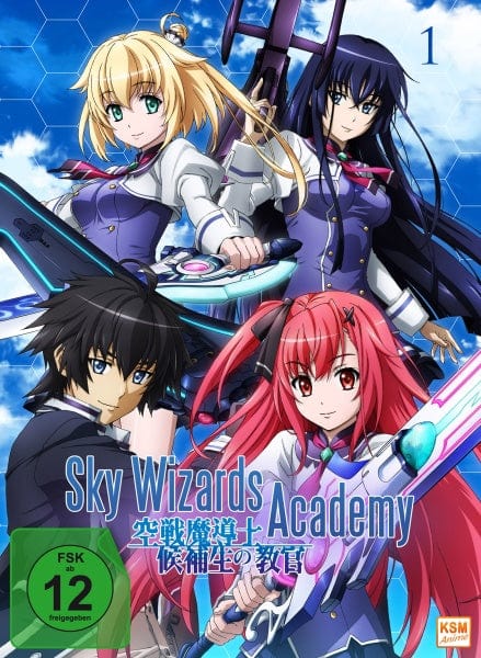 KSM Anime DVD Sky Wizards Academy - Volume 1: Episode 01-06 (DVD)
