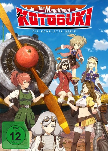 KSM Anime DVD The Magnificent Kotobuki - Gesamtbox (Episode 1-12) (3 DVDs)