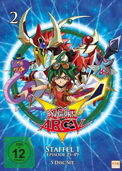 KSM Anime DVD Yu-Gi-Oh! ARC-V - Staffel 1.2: Episode 25-49 (5 DVDs)