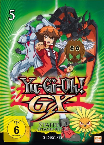 KSM Anime DVD Yu-Gi-Oh! GX - Staffel 3.1: Episode 105-130 (5 DVDs)