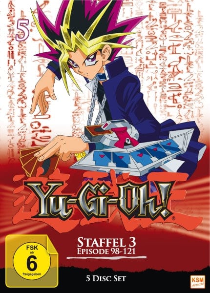 KSM Anime DVD Yu-Gi-Oh! - Staffel 3.1: Episode 98-121 (5 DVDs)