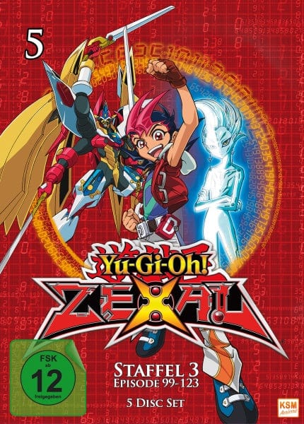 KSM Anime DVD Yu-Gi-Oh! Zexal - Staffel 3.1 - Episode 99-123 (5 DVDs)