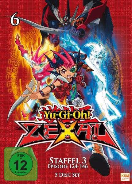 KSM Anime DVD Yu-Gi-Oh! Zexal - Staffel 3.2 - Episode 124-146 (5 DVDs)