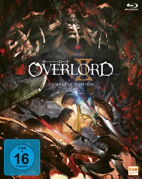 KSM Anime Films Overlord - Complete Edition - Staffel 2 (3 Blu-rays)