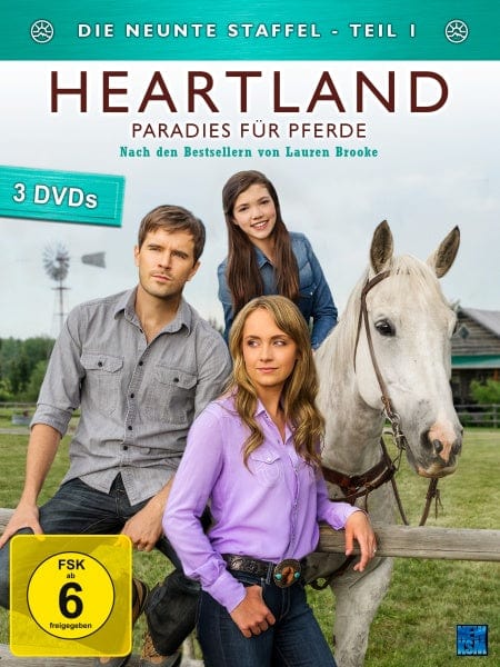 KSM DVD Heartland - Paradies für Pferde, Staffel 9.1 (3 DVDs)