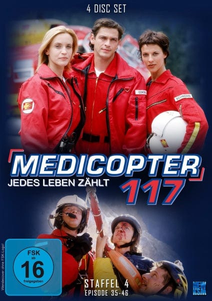 KSM DVD Medicopter 117 - Jedes Leben zählt - Staffel 4 - Episode 35-46 (4 DVDs)