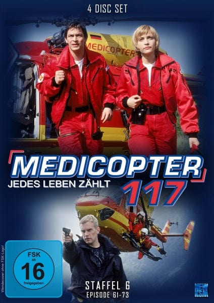 KSM DVD Medicopter 117 - Jedes Leben zählt - Staffel 6 - Episode 61-73 (4 DVDs)
