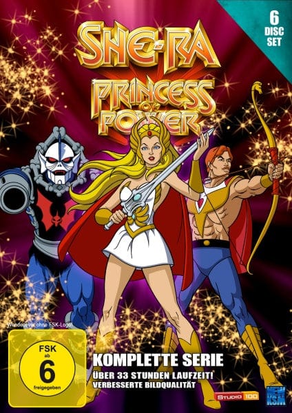 KSM DVD She-Ra - Princess of Power - Gesamtbox (6 DVDs)