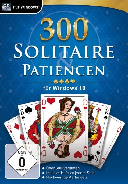 Magnussoft Games 300 Solitaire & Patiencen (PC)