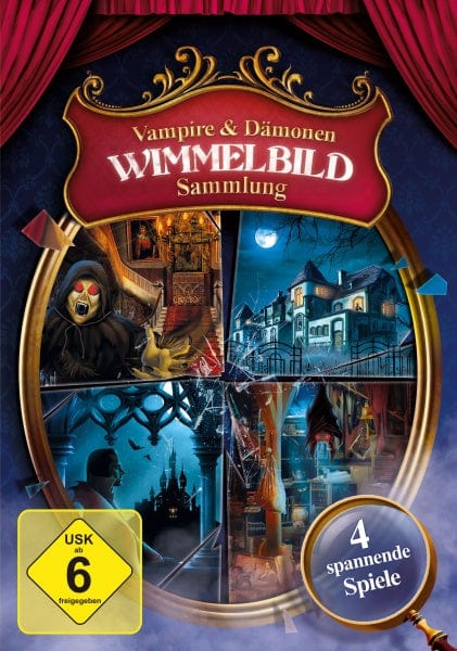 Magnussoft Games Vampire & Dämonen Wimmelbildsammlung (PC)