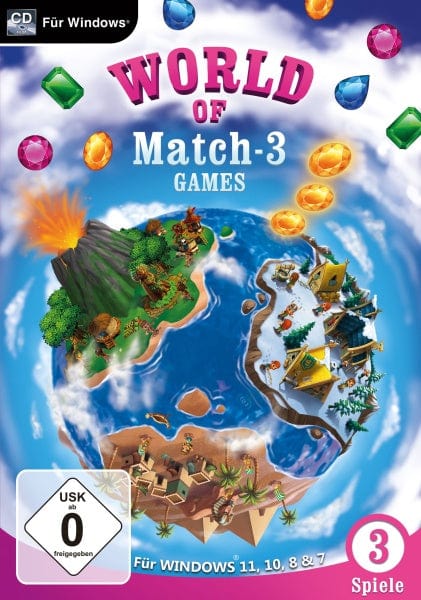 Magnussoft Games World of Match 3 Games für Windows 11 & 10 (PC)