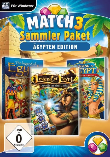 Magnussoft PC Match 3 Sammlerpaket - Ägypten Edition (PC)