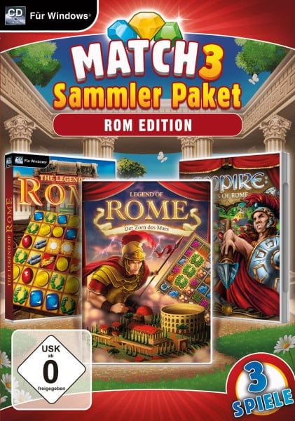 Magnussoft PC Match 3 Sammlerpaket - Rom Edition (PC)