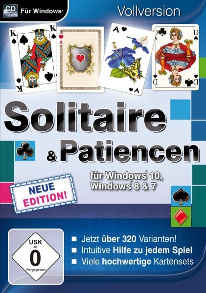 Magnussoft PC Solitaire & Patiencen für Windows 10 Neue Edition (PC)