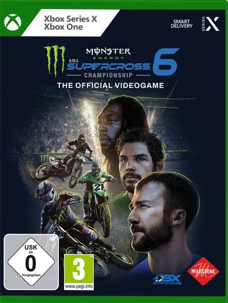 Milestone MS XBox Series X Monster Energy Supercross - The Official Videogame 6 (Xbox One / XboxSeries X)