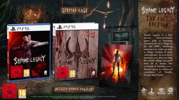 Mindscape Games Shame Legacy: The Cult Edition (PS5)