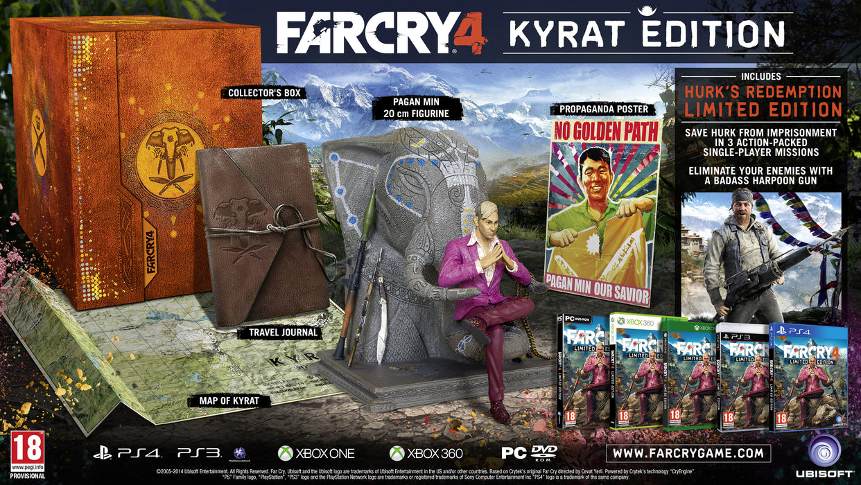 Far Cry 4 [ Limited Edition] (PS4) - Komplett mit OVP