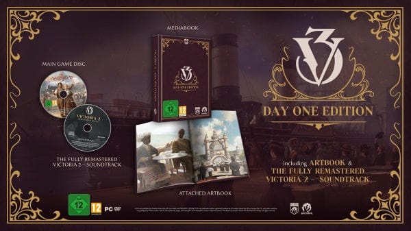 Paradox Interactive PC Victoria 3 Day One Edition (PC)