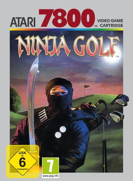 PLAION Hardware / Zubehör Ninja Golf (Atari 2600+, 7800 Cartridge)
