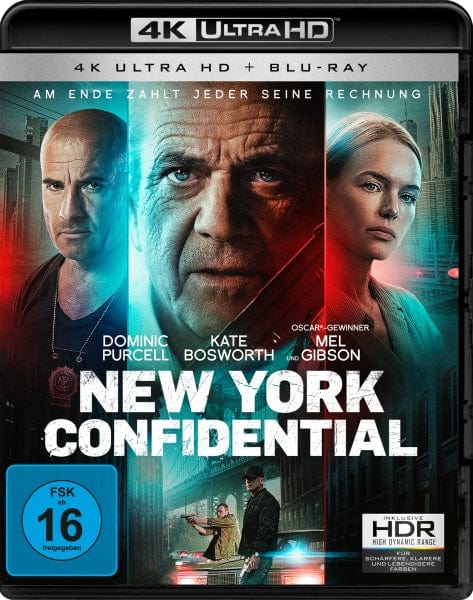 PLAION PICTURES 4K Ultra HD - Film New York Confidential (4K-UHD+Blu-ray)