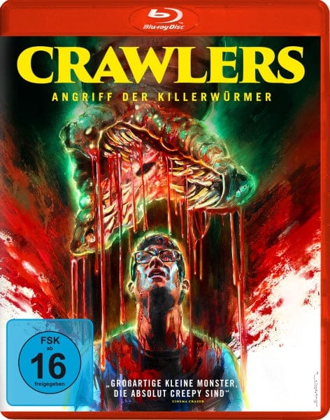 PLAION PICTURES Blu-ray Crawlers - Angriff der Killerwürmer (Blu-ray)