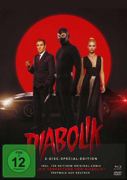 PLAION PICTURES Blu-ray Diabolik (Special Edition mit Comic, Blu-ray+DVD)