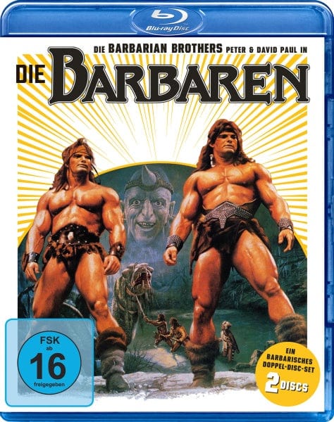 PLAION PICTURES Blu-ray Die Barbaren (Blu-ray+Bonus-DVD)