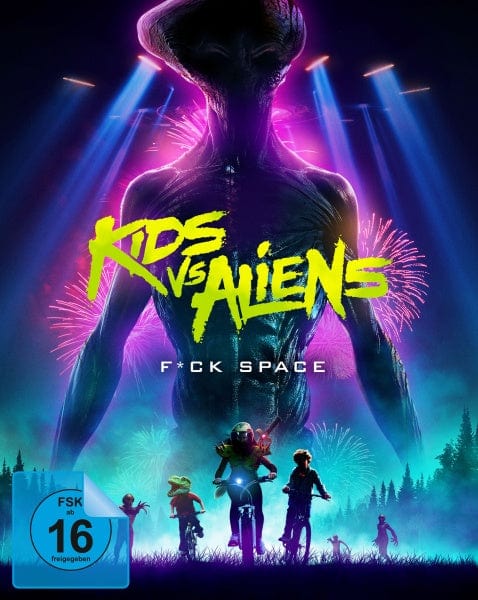 PLAION PICTURES Blu-ray Kids vs. Aliens (Mediabook, Blu-ray+DVD)