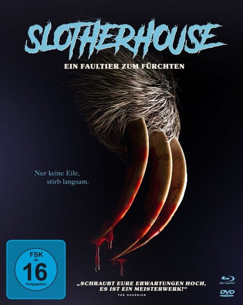 PLAION PICTURES Blu-ray Slotherhouse - Ein Faultier zum Fürchten (Mediabook, Blu-ray+DVD)