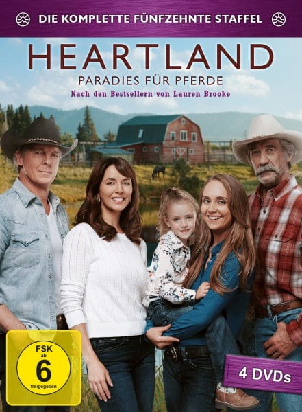PLAION PICTURES DVD Heartland - Paradies für Pferde, Staffel 15 (4 DVDs)