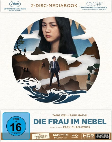 PLAION PICTURES Films Die Frau im Nebel - Decision to Leave (Mediabook B, 4K-UHD+Blu-ray)