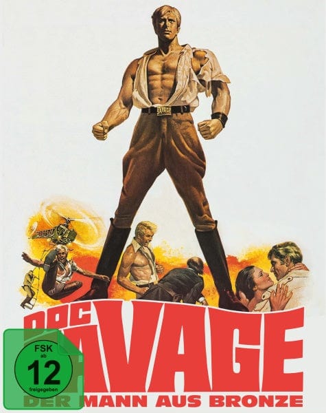 PLAION PICTURES Films Doc Savage - Der Mann aus Bronze (Mediabook, Blu-ray+DVD)