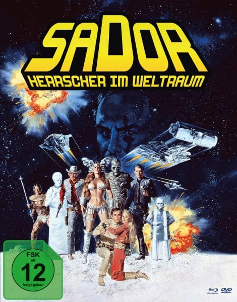 PLAION PICTURES Films Sador - Herrscher im Weltraum (Mediabook, Blu-ray+DVD)