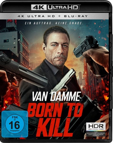 PLAION PICTURES Films Van Damme: Born to Kill (4K-UHD+Blu-ray)