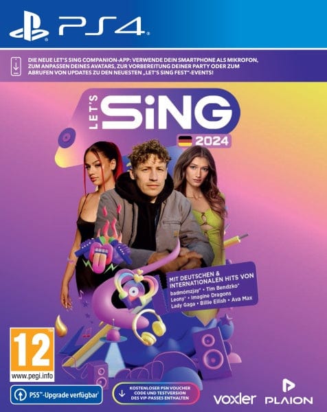 Ravenscourt Playstation 4 Let's Sing 2024 German Version (PS4)
