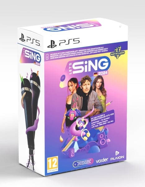 Ravenscourt Playstation 5 Let's Sing 2024 German Version [+ 2 Mics] (PS5)