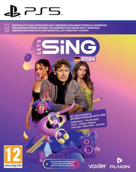 Ravenscourt Playstation 5 Let's Sing 2024 German Version (PS5)