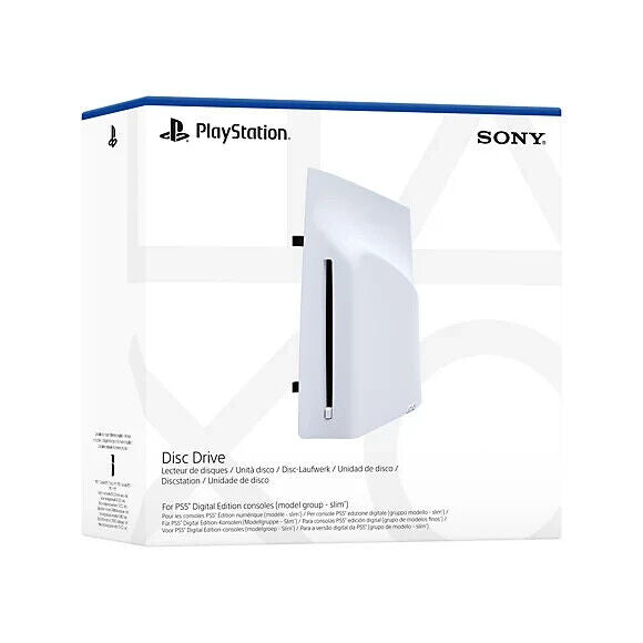 Sony PlayStation® 5 Disk Laufwerk für PS5 Slim Digital & PS5 Pro NEU& OVP DISC LAGERND– JETZT KAUFEN BEI GLACIER GAMES .at