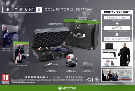HITMAN – Collector’s Edition PAL (Xbox One, Code in a Box)– JETZT KAUFEN BEI GLACIER GAMES .at