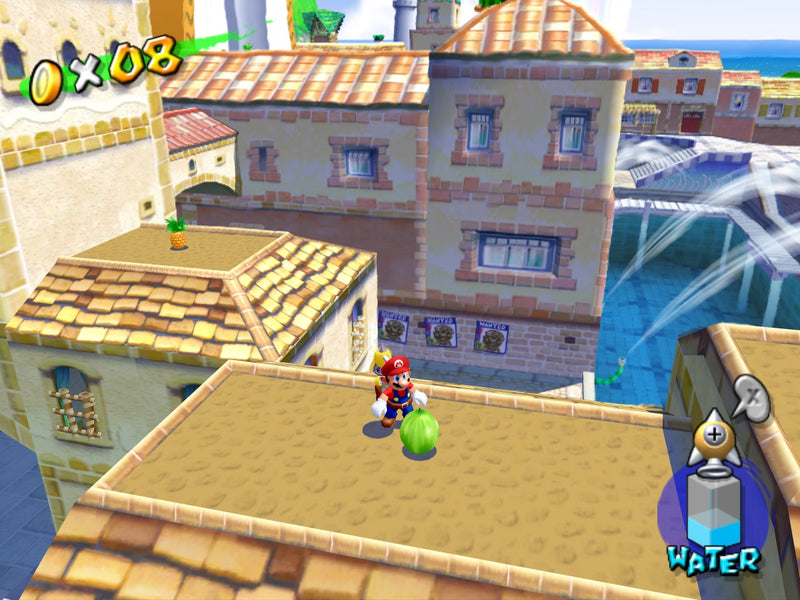 Super Mario Sunshine (GC) - Komplett mit OVP (Nintendo GameCube) – Bild 3– JETZT KAUFEN BEI GLACIER GAMES .at