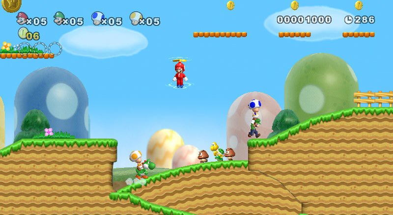 New Super Mario Bros. Wii (WII) - Komplett mit OVP (Nintendo Wii) – Bild 3– JETZT KAUFEN BEI GLACIER GAMES .at