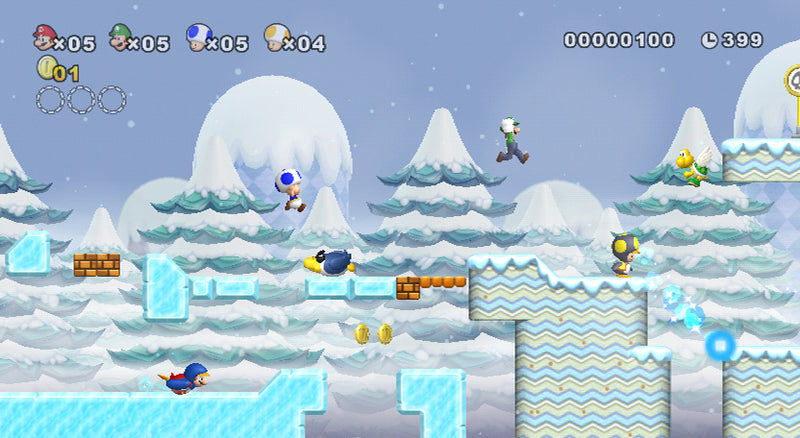 New Super Mario Bros. Wii (WII) - Komplett mit OVP (Nintendo Wii) – Bild 4– JETZT KAUFEN BEI GLACIER GAMES .at