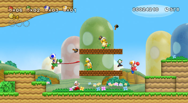 New Super Mario Bros. Wii (WII) - Komplett mit OVP (Nintendo Wii) – Bild 5– JETZT KAUFEN BEI GLACIER GAMES .at