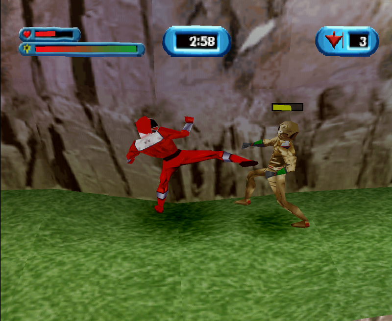 Power Rangers Time Force (PS1) - Mit OVP, ohne Anleitung (PlayStation) – Bild 3– JETZT KAUFEN BEI GLACIER GAMES .at